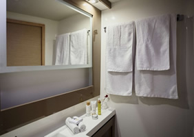 Greece gay catamaran bathroom