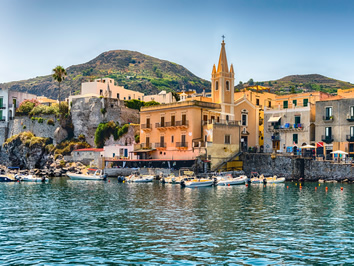 Lipari Aeolian Islands gay sailing cruise