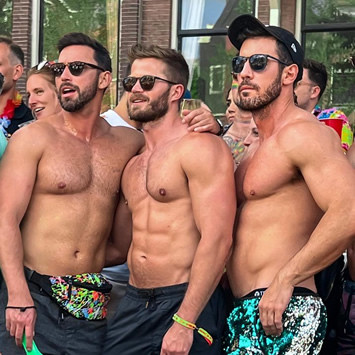 Gay Amsterdam Pride cruise