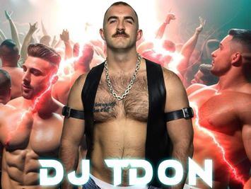 DJ TDon on Rhine gay cruise