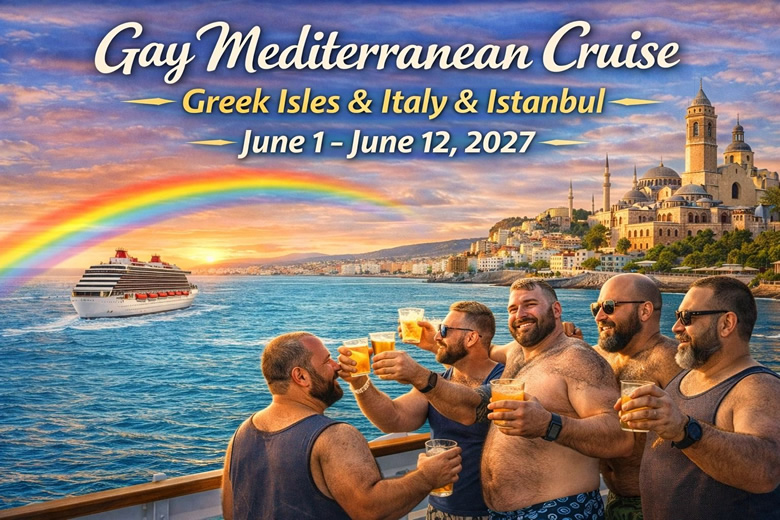 Mediterranean Gay Bears Cruise 2027
