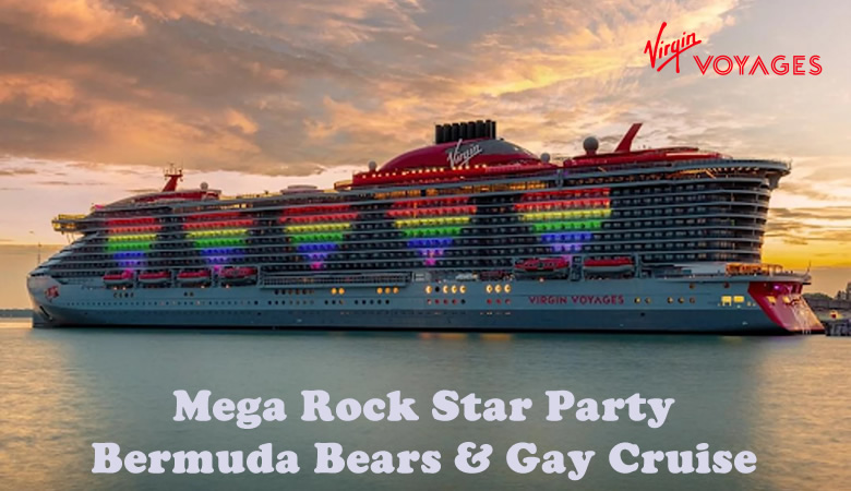 Mega Rock Star Party Bermuda Gay & Bears Cruise 2026