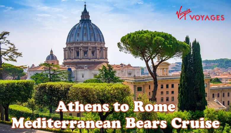 Athens to Rome Mediterranean Bears & Gay Cruise 2027