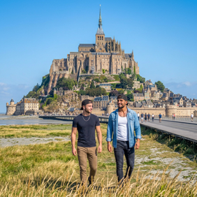 France gay cruise - Mont Saint Michel