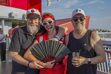 Virgin gay bears cruise fun