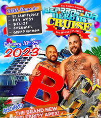 Bearracuda Heretic Caribbean Bears Cruise 2023