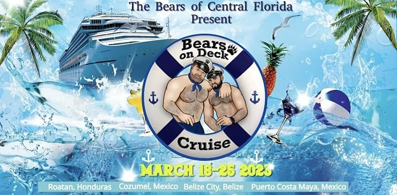 Bears on Deck Caribbean Gay Bears Cruise 2023