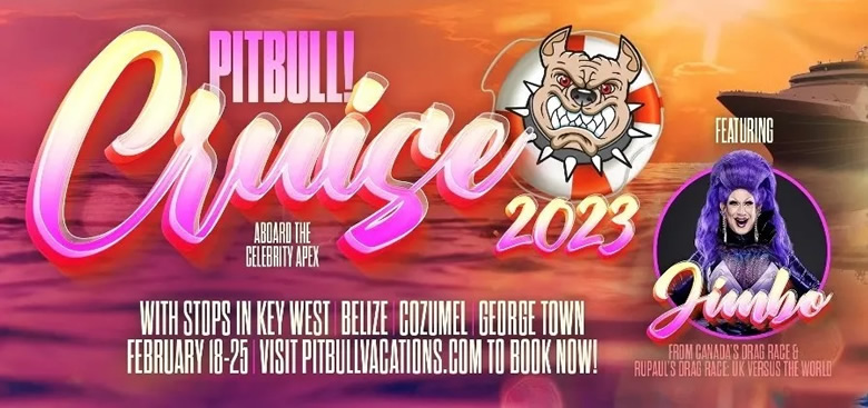 Pitbull Caribbean Gay Cruise 2023