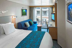 Oasis of the Seas Central Park View Balcony Stateroom