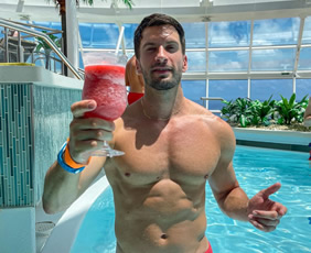 Gay Caribbean cruise sea day