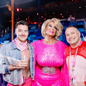Big Gay Cruise fun day at sea day