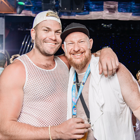 Big gay cruise sea day