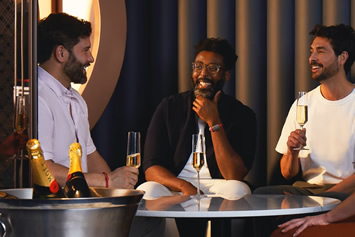 Scarlet Lady gay cruise drinks