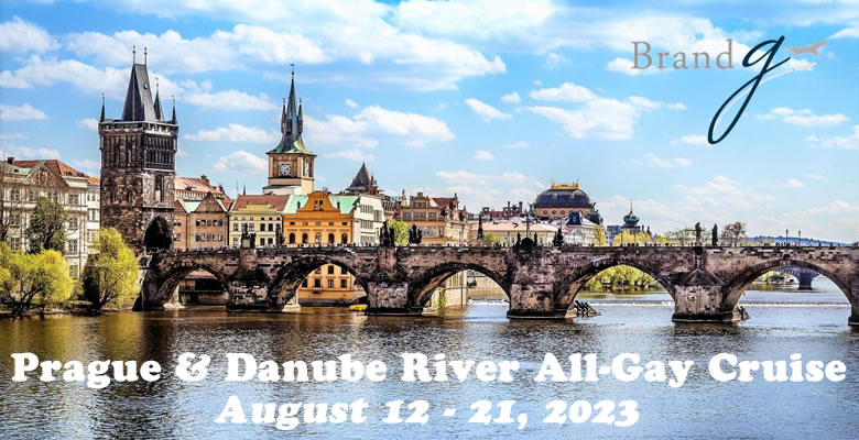 Prague & Danube River All-Gay Cruise 2023