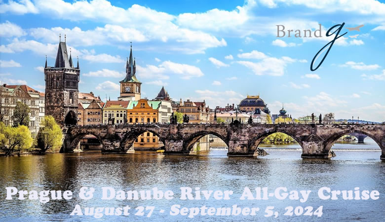 Prague & Danube River All-Gay Cruise 2024