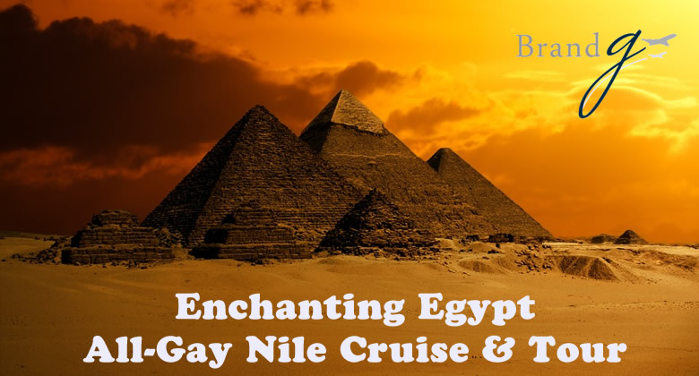 Enchanting Egypt luxury gay cruise 2025