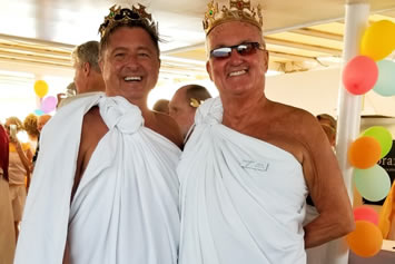 Gay cruise Togas party