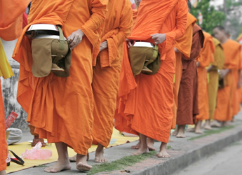 Cambodian monks