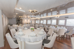 Adriatic Sun ship dining room