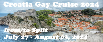 Croatia Deluxe Gay Cruise 2024