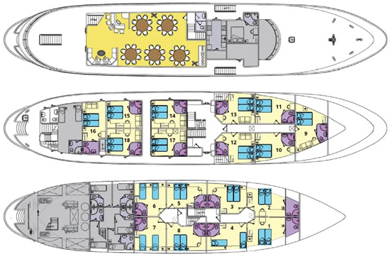 Futura Deck Plans