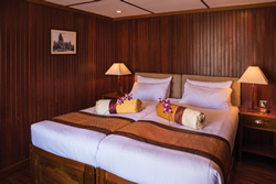 Mekong Pandaw Main Deck cabin