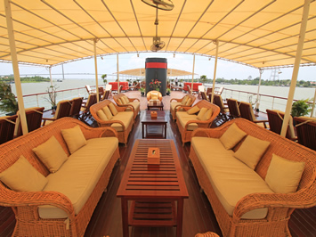 Mekong Pandaw top deck