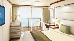 Sky Princess Balcony Stateroom