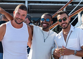 Baltic gay cruise - sea day