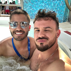 Gay cruise sea day