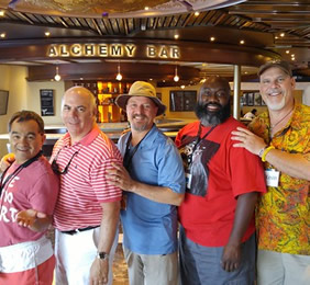 Daddy gay cruise sea day