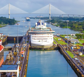 Panama Canal gay crossing