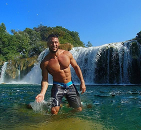 Croatia gay cruise - Krka Waterfalls