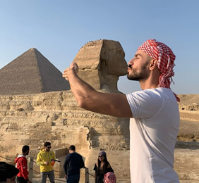 Egypt Pyramids gay cruise