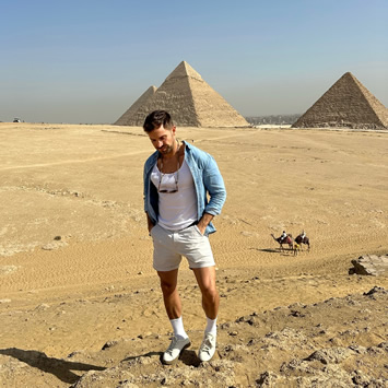 Pyramids of Egypt gay cruise