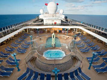 Carnival Legend Camelot pool