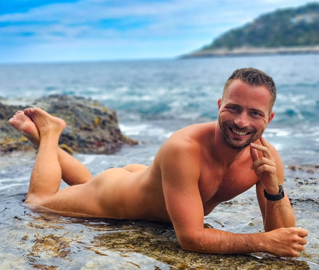 French Riviera nude gay cruise