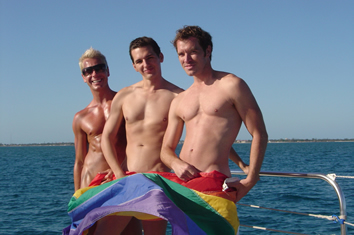 Guadeloupe naked gay sailing cruise