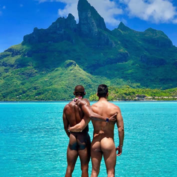 Tahiti naked gay cruise