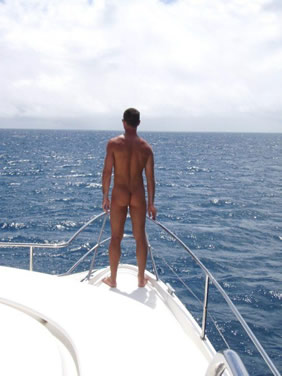 naked gay sailing