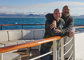Alaska gay cruise at sea