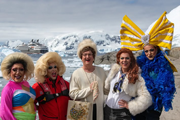 Antarctica gay cruise drag queens