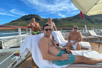 Australia gay cruise relaxing