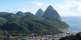 Caribbean gay cruise - St Lucia