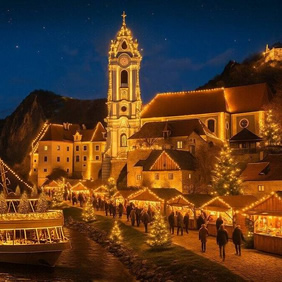 Durnstein Christmas Danube gay cruise