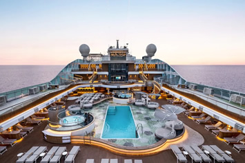 Oceania Allura pool deck