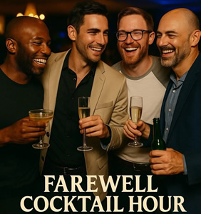 Caribbean gay cruise Farewell Cocktail Hour