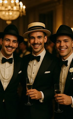 A Great Gatsby Party Caribbean gay cruise