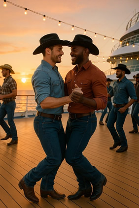 Gay linedance cruise