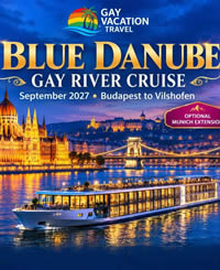Blue Danube Gay River Cruise 2027